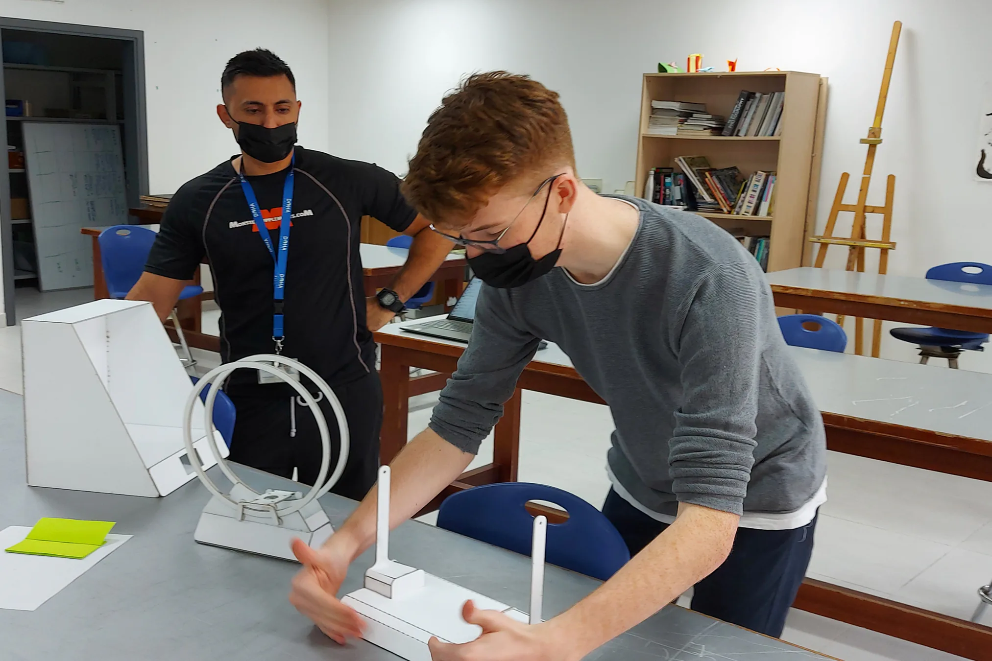 Fontee designers developing a physical product